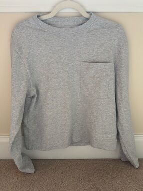 Abercrombie Light Gray Long Sleeve T-shirt